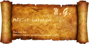 Mözl Galatea névjegykártya